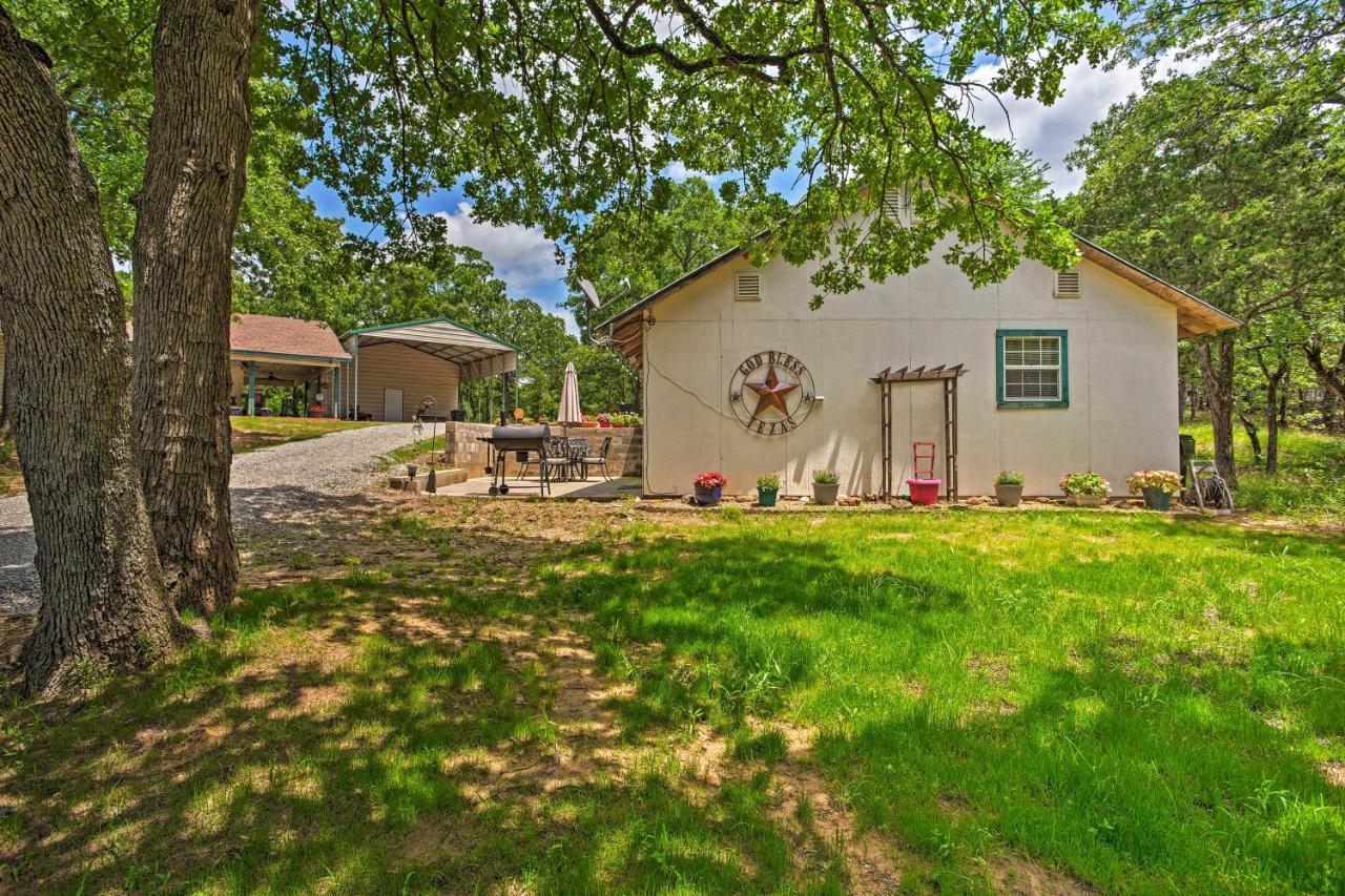 Lake Texoma Cabin - 1 Mi To Park And Boat Ramp! Willow Spring Exteriör bild