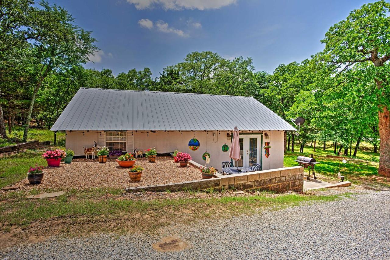 Lake Texoma Cabin - 1 Mi To Park And Boat Ramp! Willow Spring Exteriör bild