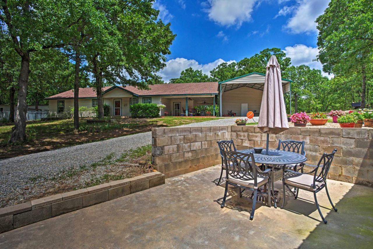 Lake Texoma Cabin - 1 Mi To Park And Boat Ramp! Willow Spring Exteriör bild